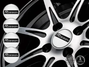 Volvo Decalcomania Cerchio Ruota Stile Adesivi Resina Pregiati